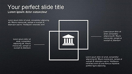 Modèle de présentation des icônes minimalistes, Diapositive 4, 04159, Icônes — PoweredTemplate.com
