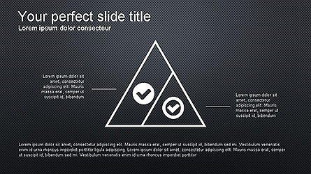 Icone minimale modello di presentazione, Slide 6, 04159, icone — PoweredTemplate.com
