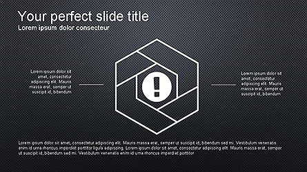 Modèle de présentation des icônes minimalistes, Diapositive 7, 04159, Icônes — PoweredTemplate.com