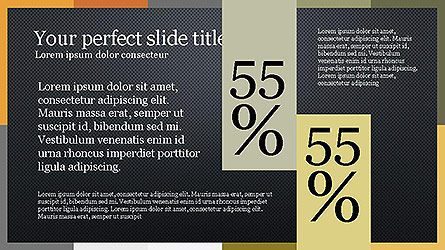 Kleurrijke opties presentatiesjabloon, Dia 11, 04161, Procesdiagrammen — PoweredTemplate.com