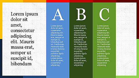 Colorful Options Presentation Template, Slide 6, 04161, Process Diagrams — PoweredTemplate.com