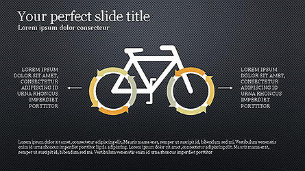 Diagrammes de processus circulaires colorés, Diapositive 9, 04163, Diagrammes circulaires — PoweredTemplate.com