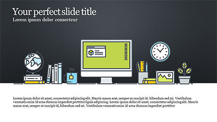Plantilla de presentación de negocio en acción, Diapositiva 16, 04164, Plantillas de presentación — PoweredTemplate.com