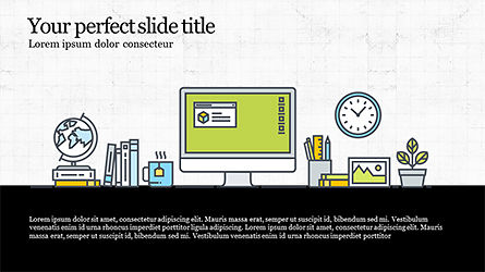 Plantilla de presentación de negocio en acción, Diapositiva 8, 04164, Plantillas de presentación — PoweredTemplate.com