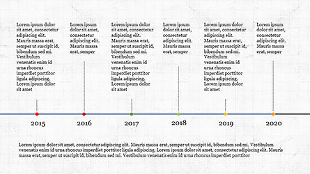 Concept de rapport chronologique, Diapositive 3, 04165, Timelines & Calendars — PoweredTemplate.com