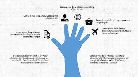 Infografía formas, Diapositiva 4, 04166, Infografías — PoweredTemplate.com