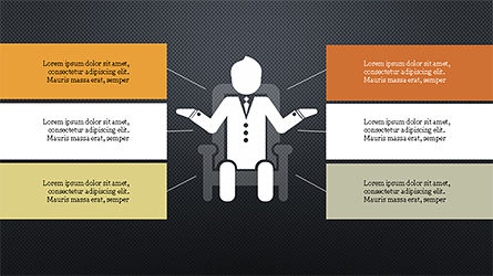 Presentation de mode de vie infographique, Diapositive 10, 04175, Formes — PoweredTemplate.com