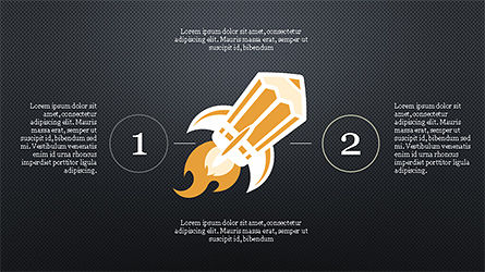 Lifestyle presentatie infographic, Dia 12, 04175, Figuren — PoweredTemplate.com