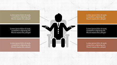  apresentação de estilo infográfico, Deslizar 2, 04175, Formas — PoweredTemplate.com