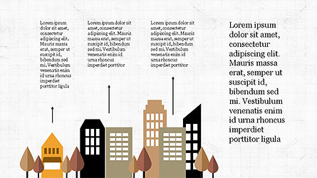 Presentación de estilo de vida infográfico, Diapositiva 3, 04175, Formas — PoweredTemplate.com