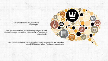 Presentation de mode de vie infographique, Diapositive 8, 04175, Formes — PoweredTemplate.com