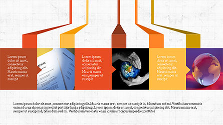 Templat Presentasi Pendidikan Dalam Gaya Tata Letak Kotak, Slide 5, 04177, Bagan dan Diagram Pendidikan — PoweredTemplate.com