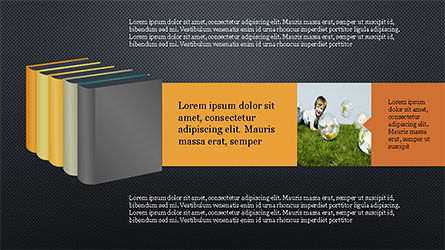 Templat Presentasi Pendidikan Dalam Gaya Tata Letak Kotak, Slide 8, 04177, Bagan dan Diagram Pendidikan — PoweredTemplate.com