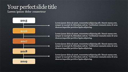 Opzioni e fasi concetto, Slide 10, 04179, Diagrammi Palco — PoweredTemplate.com