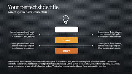 Concept d'options et d'étapes, Diapositive 14, 04179, Schémas d'étapes — PoweredTemplate.com