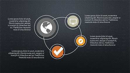 Concept de présentation de marketing social, Diapositive 12, 04184, Modèles de présentations — PoweredTemplate.com
