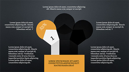 Infografis Dengan Bentuk, Slide 16, 04185, Infografis — PoweredTemplate.com