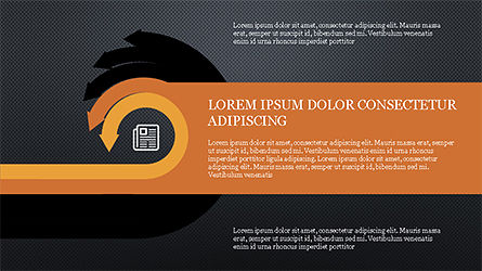 Opciones redondeadas, Diapositiva 10, 04188, Formas — PoweredTemplate.com