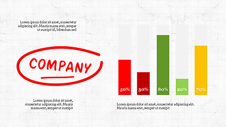 Company Success Org Chart, PowerPoint Template, 04195, Organizational Charts — PoweredTemplate.com