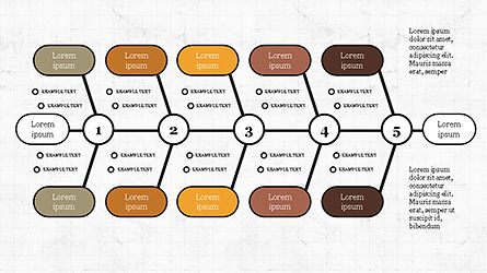 Diagrama de causa y efecto, Diapositiva 5, 04197, Modelos de negocios — PoweredTemplate.com
