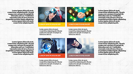 Agenda Style Slide Deck, Slide 5, 04198, Presentation Templates — PoweredTemplate.com