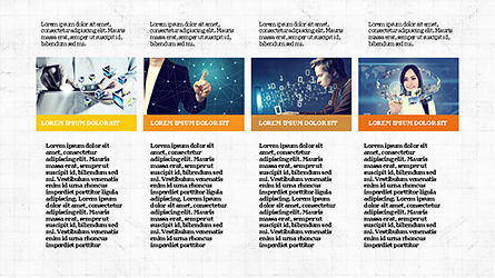 Agenda Style Slide Deck, Slide 8, 04198, Presentation Templates — PoweredTemplate.com