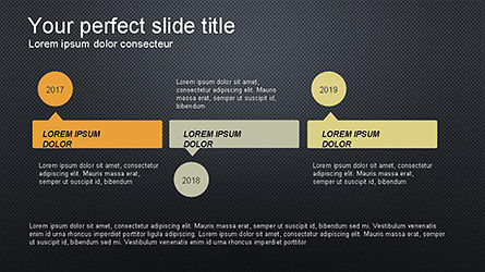 Roadmap concept diagram, Dia 12, 04200, Timelines & Calendars — PoweredTemplate.com