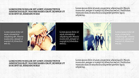 Presentatie template voor de layout van het rasterlay-out, Dia 5, 04201, Presentatie Templates — PoweredTemplate.com
