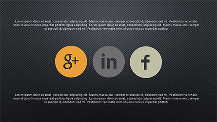 Proceso con la cubierta de diapositivas de iconos, Diapositiva 16, 04203, Iconos — PoweredTemplate.com