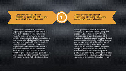 带箭头和数字的选项, 幻灯片 10, 04204, 阶段图 — PoweredTemplate.com