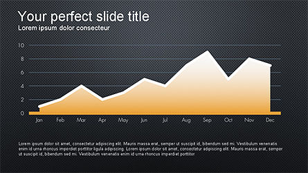 プロジェクト要約スライドデッキ, スライド 12, 04207, データベースの図＆グラフ — PoweredTemplate.com
