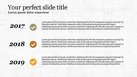 Timeline Report Concept, Slide 2, 04208, Stage Diagrams — PoweredTemplate.com