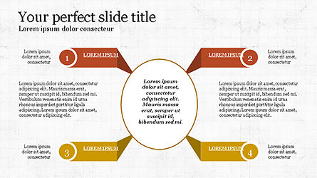 议程和选项, PowerPoint模板, 04209, 阶段图 — PoweredTemplate.com