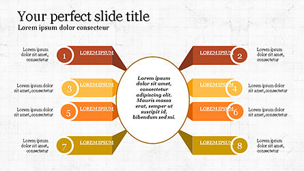 Agenda y opciones, Diapositiva 6, 04209, Diagramas de la etapa — PoweredTemplate.com
