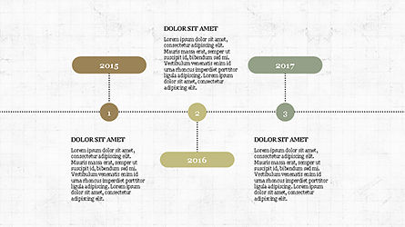 Modèle de rapport de la chronologie, Diapositive 5, 04212, Timelines & Calendars — PoweredTemplate.com