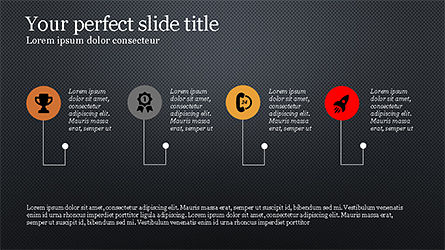 Cercles et icônes, Diapositive 11, 04213, Icônes — PoweredTemplate.com