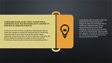 서클 및 아이콘, 슬라이드 13, 04213, 아이콘 — PoweredTemplate.com