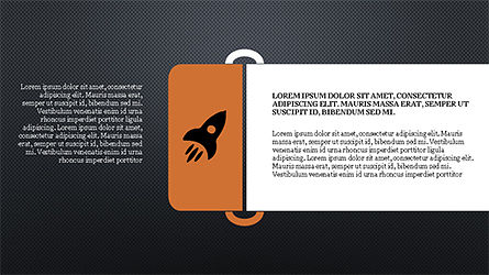 Cercles et icônes, Diapositive 16, 04213, Icônes — PoweredTemplate.com
