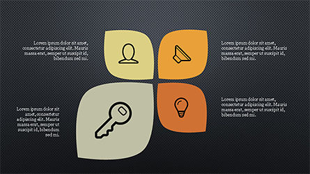 Clave para la plantilla de presentación de éxito, Diapositiva 12, 04216, Plantillas de presentación — PoweredTemplate.com
