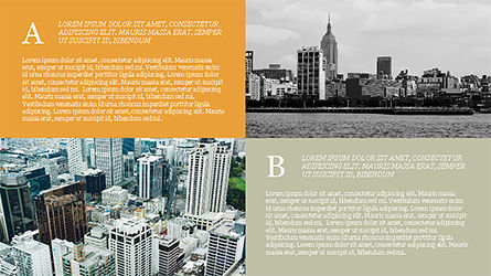 Modèle de présentation de brochure de mise en page de grille, Diapositive 15, 04222, Modèles de présentations — PoweredTemplate.com