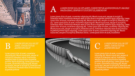 Modello di presentazione brochure layout layout griglia, Slide 5, 04222, Modelli Presentazione — PoweredTemplate.com