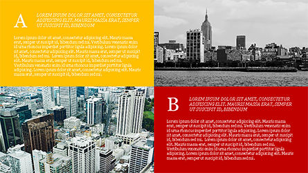 Raster lay-out brochure presentatiesjabloon, Dia 7, 04222, Presentatie Templates — PoweredTemplate.com