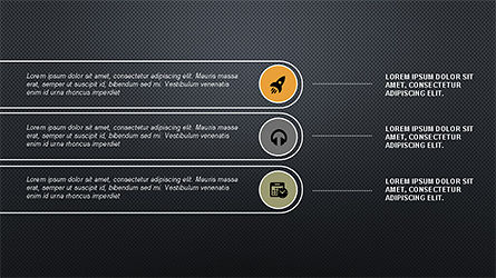 Caja de herramientas plana agenda, Diapositiva 10, 04223, Iconos — PoweredTemplate.com