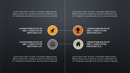 Caja de herramientas plana agenda, Diapositiva 15, 04223, Iconos — PoweredTemplate.com