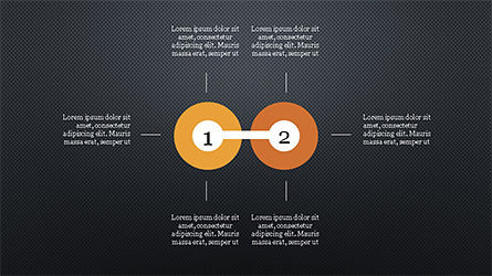 Cubierta de diapositivas de enlaces y nodos, Diapositiva 16, 04224, Organigramas — PoweredTemplate.com