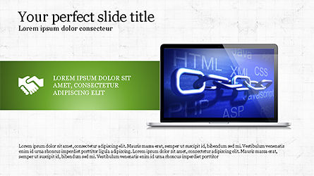 Flat Display Presentation Concept, Slide 3, 04225, Presentation Templates — PoweredTemplate.com