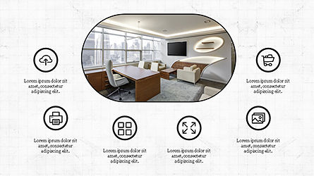Présentation de l'entreprise avec des icônes, Diapositive 6, 04226, Icônes — PoweredTemplate.com