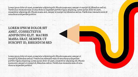 Casella degli strumenti delle matite, Slide 4, 04233, Diagrammi Palco — PoweredTemplate.com