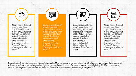 Modèle de présentation à la mode, Diapositive 2, 04234, Icônes — PoweredTemplate.com