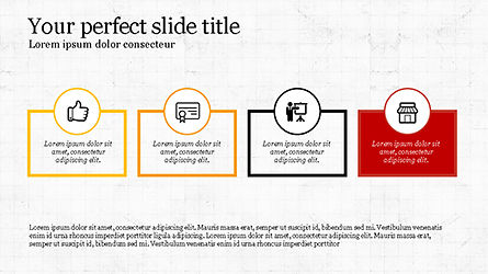 Modèle de présentation à la mode, Diapositive 7, 04234, Icônes — PoweredTemplate.com